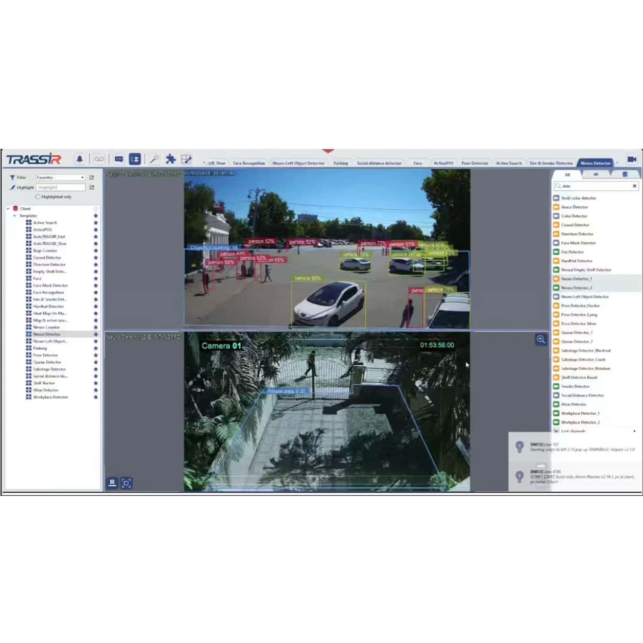 TRASSIR Neuro CounterINT VMS Lisansı - Görsel 2