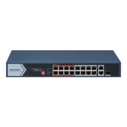 HIKVISION DS-3E0318P-E/M 16FE PoE Port (130W) 1xCombo SFP Switch - Küçük Görsel 1