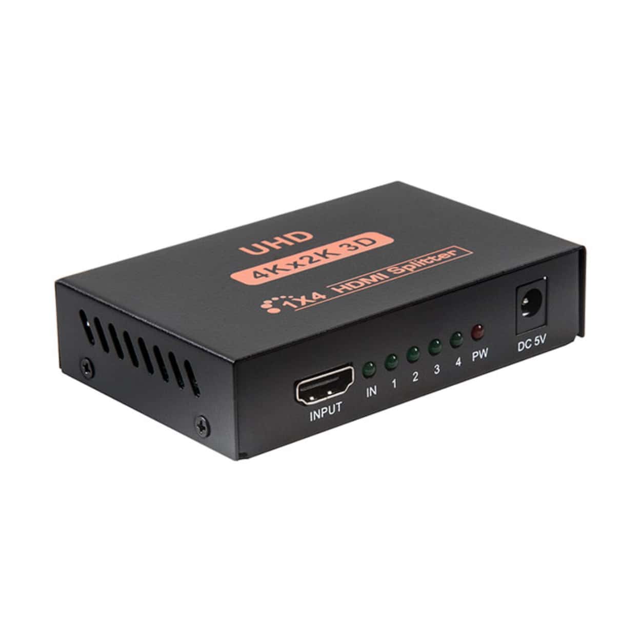 HYTECH HY-LU4 4 Port 4K*2K HDMI Splitter - Görsel 1