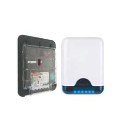 TEKNİM VAS-741BP Mavi Pencereli Harici Siren (Plastik İç Koruma) - Küçük Görsel 1