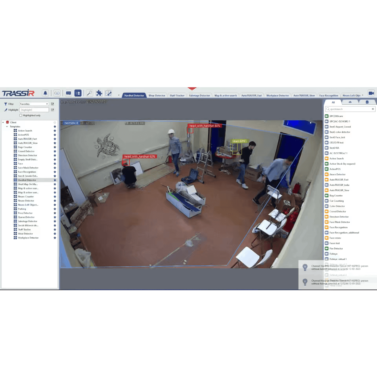 TRASSIR CMS commissioning works on 3rd party equipment VMS Lisansı - Görsel 2