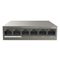 TENDA TEF1106P-4-63W 4FE PoE Port (63W), 2FE Uplink Desktop Switch - Küçük Görsel 2