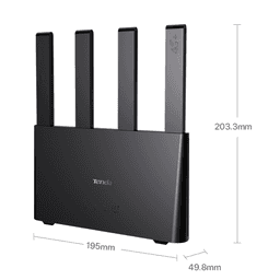 TENDA 4G08 AC1200 300Mbps-867 Mbps Dual Band 4G LTE Wi-Fi Router - Küçük Görsel 1