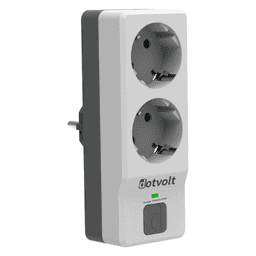 DOTVOLT Surge Hunter 2'li  Kablosuz 1050 Joule 16Ah Akım Korumalı Priz - Küçük Görsel 1