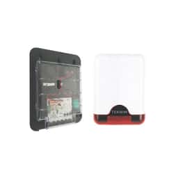 TEKNİM VAS-741RP Kırmızı Pencereli Harici Siren (Plastik İç Koruma) - Küçük Görsel 1