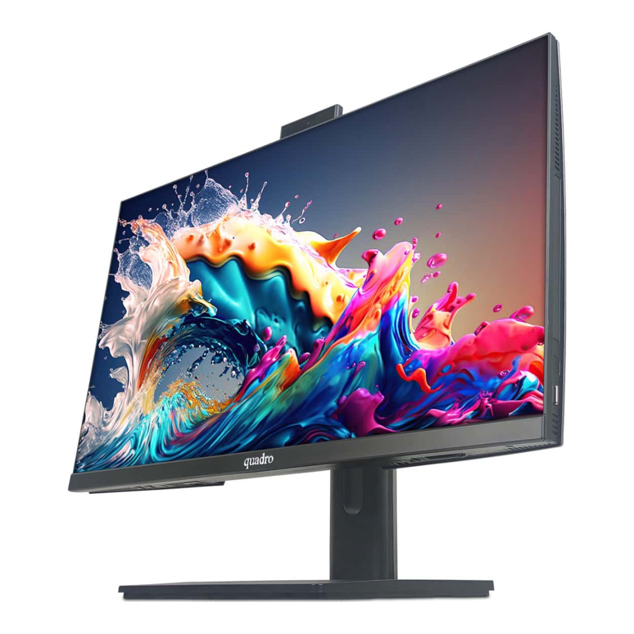 QUADRO EXPANSE AI 23.8" IPS i5-12450H 16GB 512SSD Pivot, Parmak izi  FDOS AIO - Görsel 4