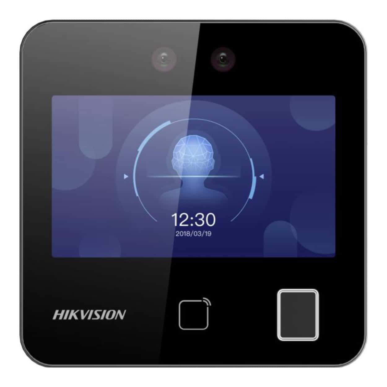 HIKVISION DS-K1T343MFWX Yüz Tanıma ve Parmakizi Terminali - Görsel 1