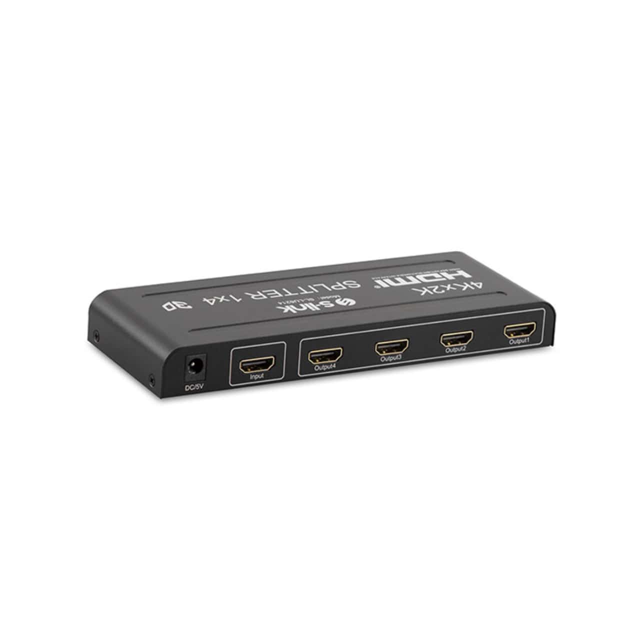 S-LINK SL-LU6214 4 PORT 4K+2K HDMI Splitter Çoklayıcı - Görsel 2