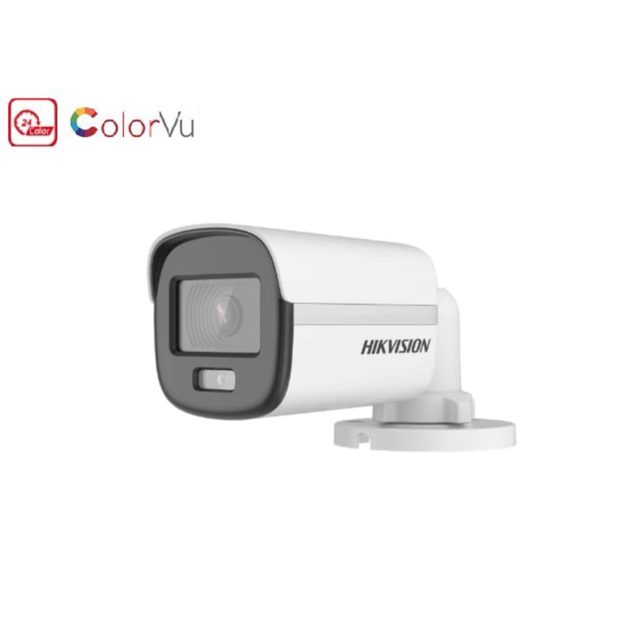 HIKVISION DS-2CE10DF0T-PF 2MP 3.6mm ColorVu Mini Bullet HDCVI Kamera - Görsel 1