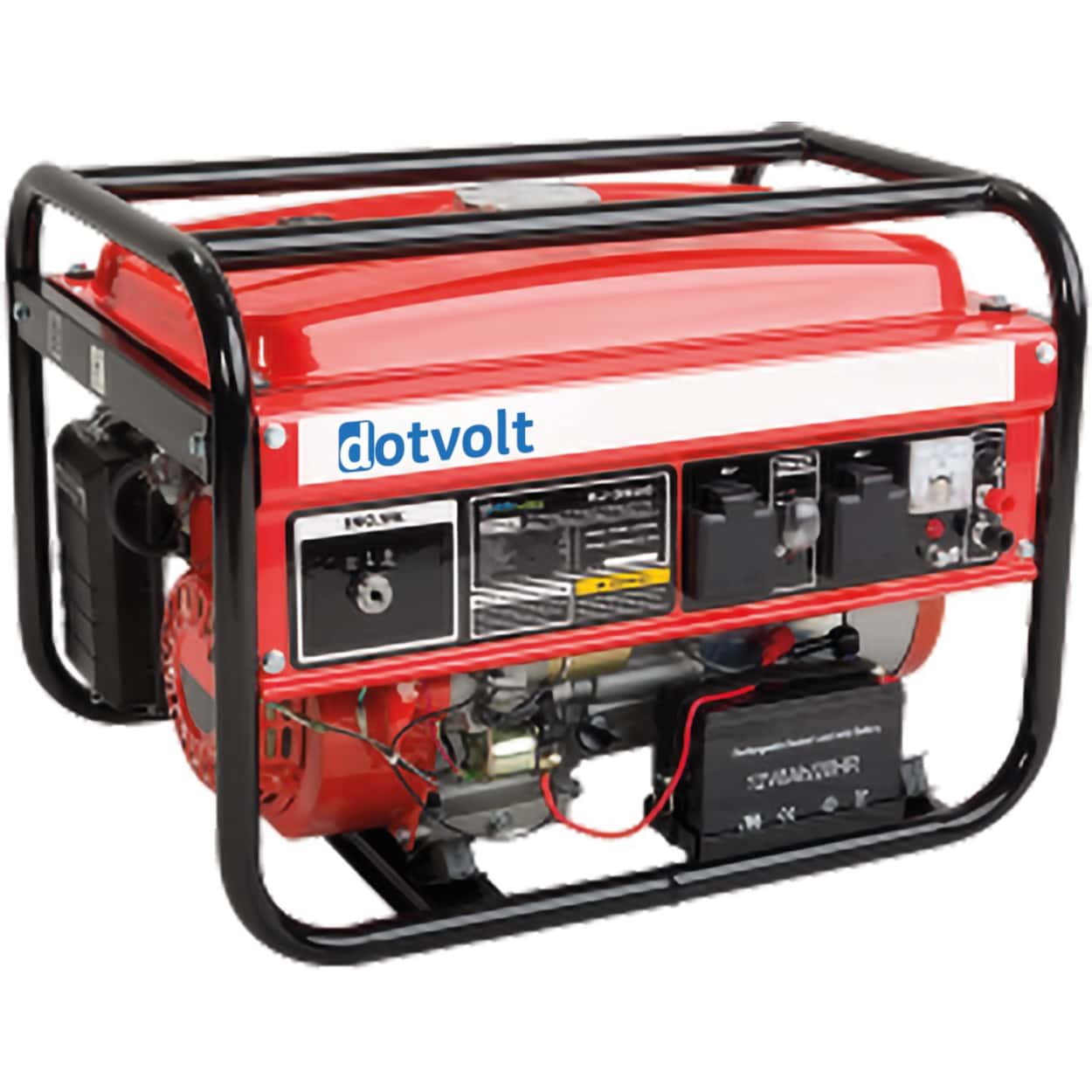DOTVOLT 8 KVA Marşlı Çalıştırma Benzinli Jeneratör - Görsel 1