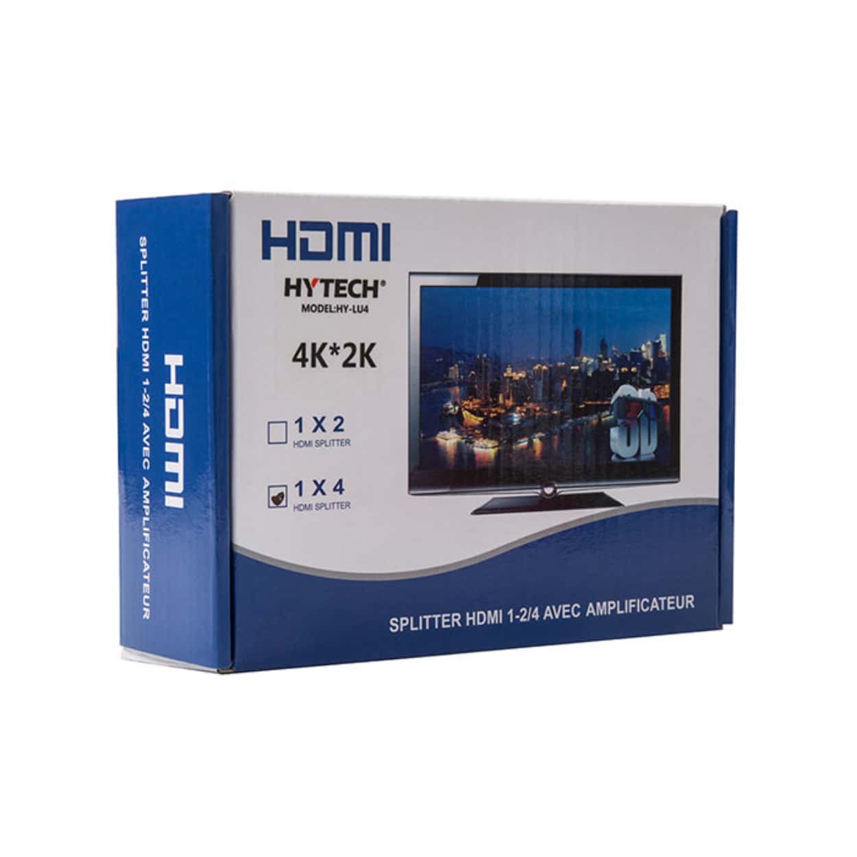 HYTECH HY-LU4 4 Port 4K*2K HDMI Splitter - Görsel 4