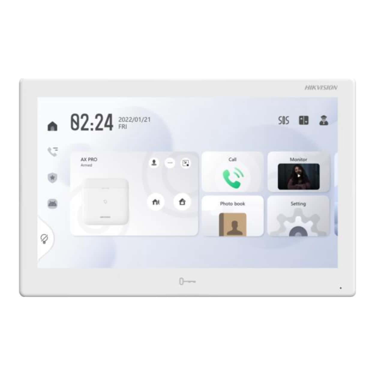 HIKVISION DS-KH9510-WTE1(B) 10.1" IP Intercom  İç Ünitesi - Görsel 1